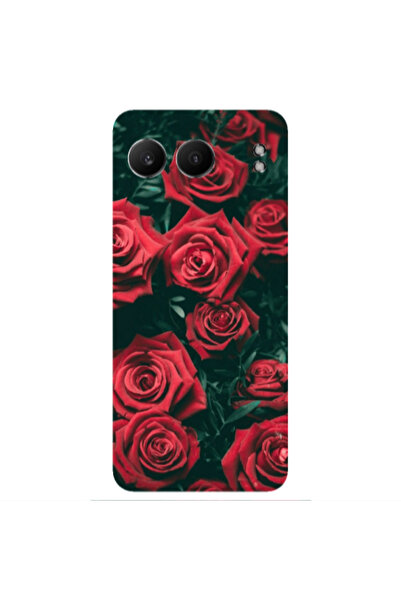 Other Oneplus Nord 4 Red Roses Transparent Silicone TPU Θήκη