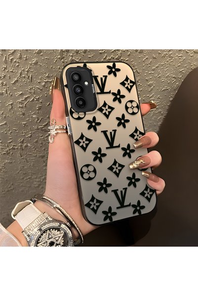 Hontinga Samsung Galaxy M13 Compatible Silicone Edge Hard Back Case Couple Ph...