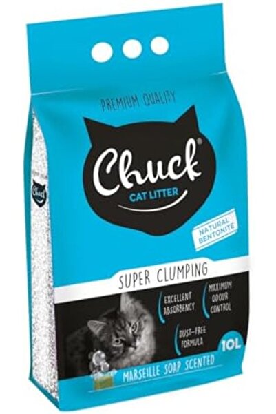 Yıldızan Terra Organik Chuck Cat Litter, 10 Lt Thick, Marseille Terra Organik...