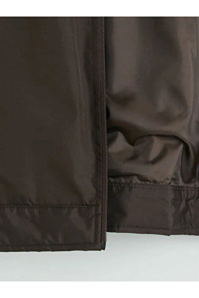 LC Waikiki Brown Shirt Collar Men's Jacket