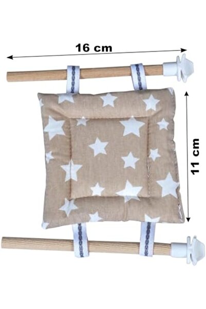 Yıldızan Terra Organic Bird Bedding Soft Textured Fabric Bedding for Birds Bi...