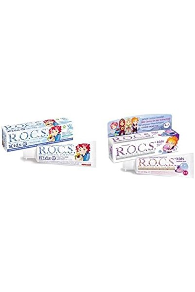 Yıldızan Terra Organik Kids 3-7 Years Fluoride-Free Toothpaste with Fruit Con...