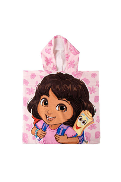 Dora the Explorer Polyester poncho towel, Dora the Explorer, 50x115 cm