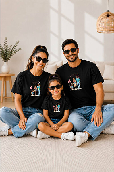 genosha Combinație de familie 100% bumbac Vândut la unitate Tricou supradimen...
