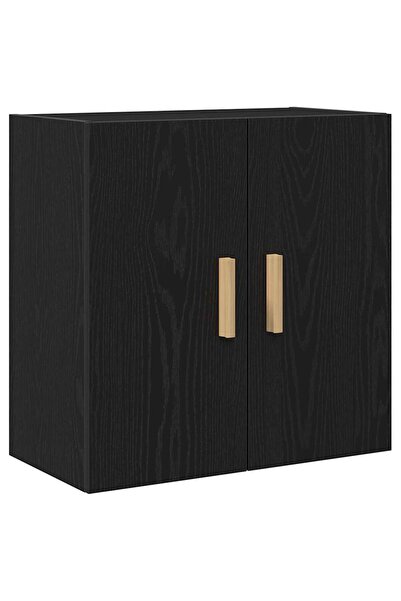 vidaxl Dulap de perete Stejar Negru 60 x 30 x 60 cm Lemn compozit