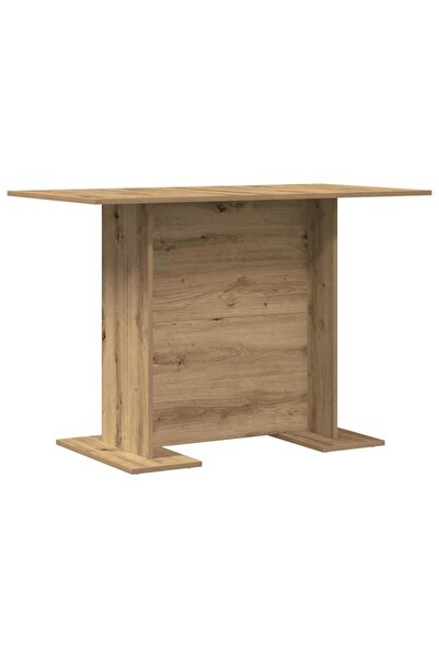 vidaxl Masă de dining stejar artizanal 110 x 60 x 75 cm Lemn compozit