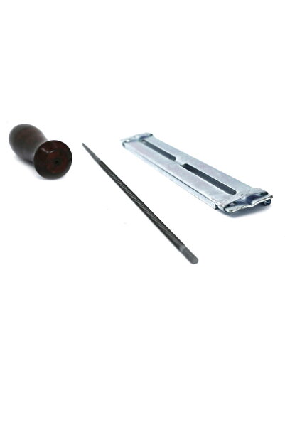 Generic set ascutire lant 3/8 (pila rotunda 5.6mm,maner lemn,sablon) #9732CA