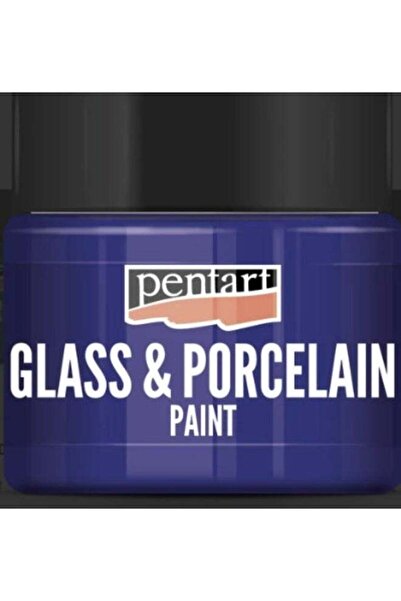 Pentart Glass & Porcelein Paint Blue 30ml