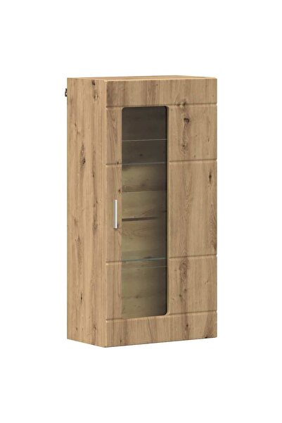 vidaxl Dulap din Lemn Stejar Artizanal 50 x 29 x 100 cm Lemn compozit