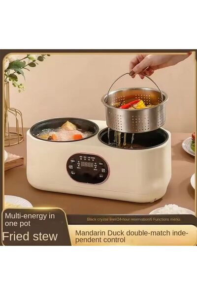 Nexa -WOLD 4L Multi-Function Rice with Double Pots, Smart Low Sugar Rice Cook...