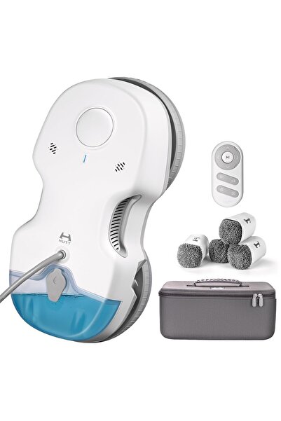 HUTT Püskürtme Fonksiyonlu Pencere Temizleme Robotu, 3D Hover Pad, 80ML Tankl...
