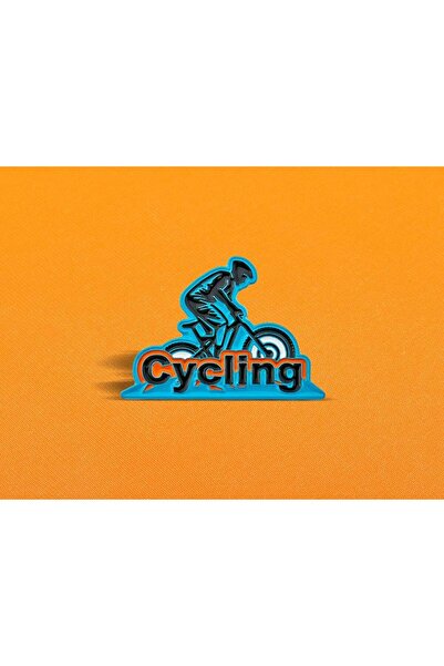 SKYPINZ Brooch - Bicycle - Mounting Method - Pin