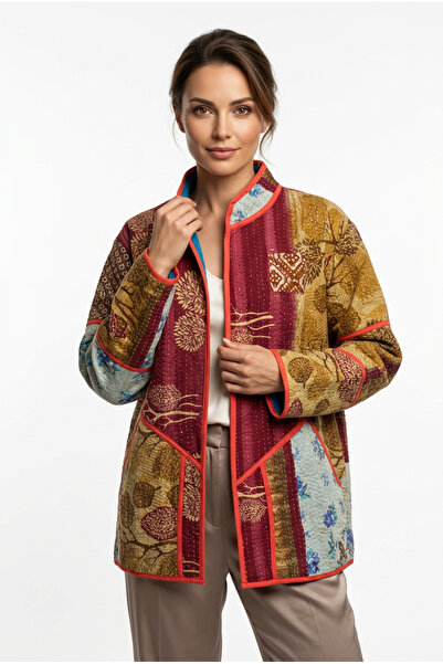 OEM Hand Cotton cotton kantha jacket One Size