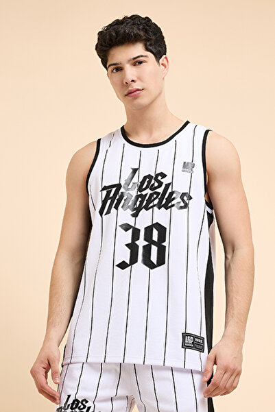 R&B Typography Print Athlete T-Shirt