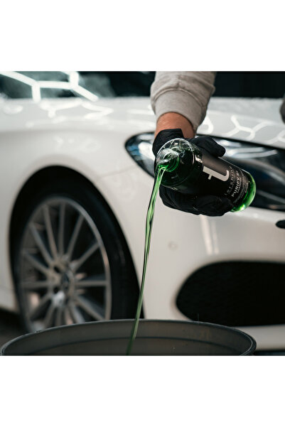 Tershine Purify S+ șampon auto 2-în-1 cu protecție hidrofobă 1:250-1:500 - spălare și protecție în același pas, 5 L, Suedia