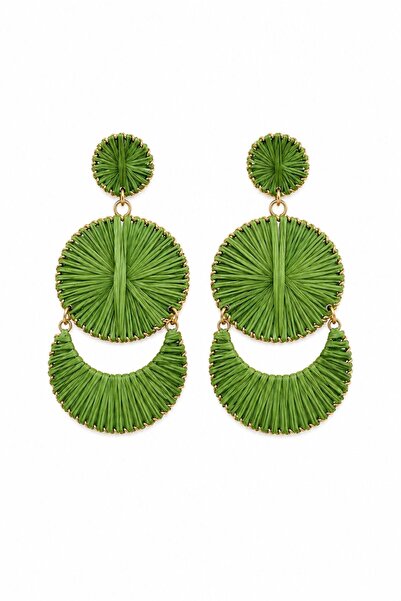 Charmist Carmen Straw Earrings