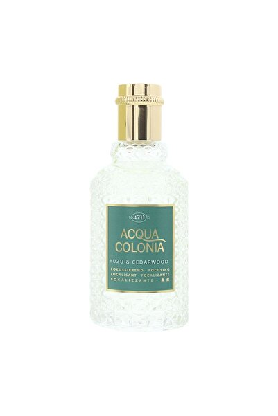 4711 Acqua Colonia Yuzu & Cedarwood, Apă de colonie, Unisex, 50 ml