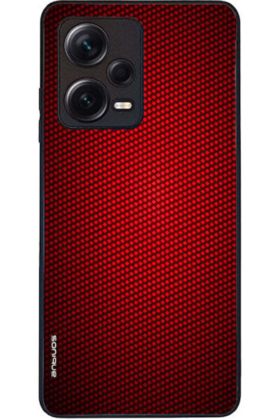 Other Θήκη Sonique Σειράς Carbon για Xiaomi Redmi Note 12 Pro Plus Κόκκινο