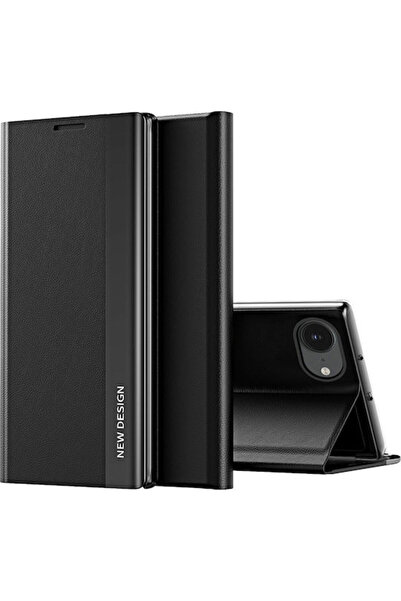 Hurtel Σλιπ Μπουκ Πλαστικό Μαύρο (iPhone 17e / 16e)