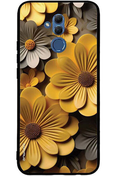 Other Θήκη Sonique Σειράς 3D Λουλουδιών για Huawei Mate 20 Lite Κίτρινο