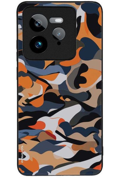 Other Θήκη Sonique Σειρά Στρατιωτικού Καμουφλάζ για Realme GT 7 Pro 5G Πορτοκαλί