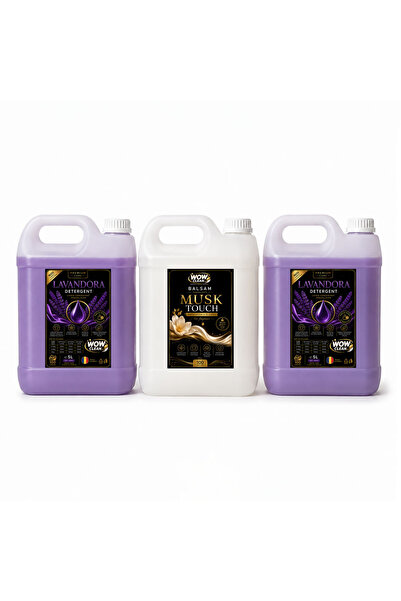 wowclean.ro Pachet 2x Detergent Universal Lavandora + 1x Balsam de rufe Musk ...