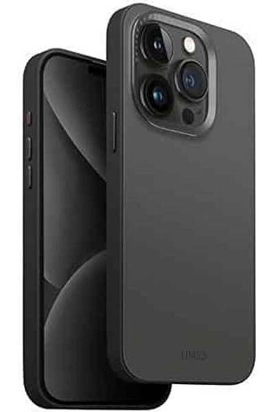 uniq Lyden Ds iPhone 15 Pro Max 6.7 " Θήκη Φόρτισης Magclick Μαύρο Carbon Κωδ...
