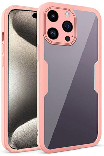 Techsuit ColorVerse Σετ Πλήρους Κάλυψης Σιλικόνης 360 με Σκληρυμένο Γυαλί Ροζ...