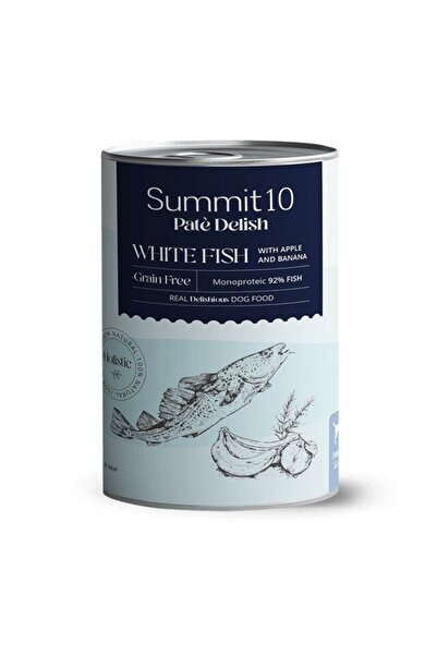 Summit10 Patè Delish Ψάρι 92% με Μήλο και Μπανάνα 400gr