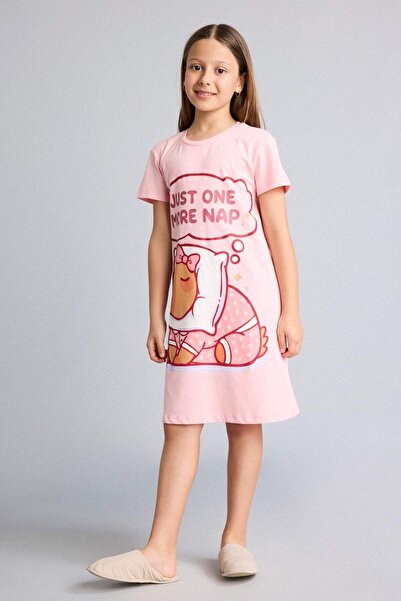 DeFacto Short-Sleeved Dress Girl Child H8106A826Hs