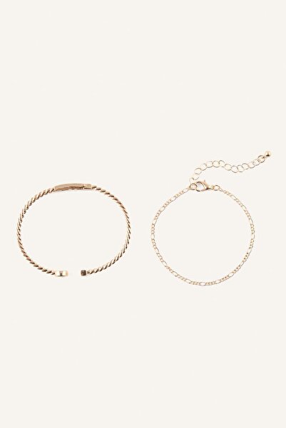 DeFacto Women's 2-Piece Bracelet H3586Axns