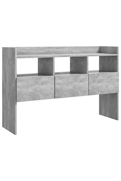 vidaxl Servantă, gri beton, 105x30x70 cm, PAL