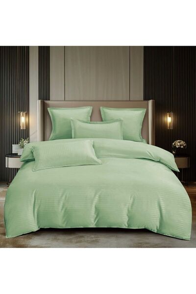 OEM Premium damask Duvet Cover Set Horeca range - with Stretchy - 6 pieces | ...