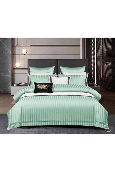 OEM Premium hotel Cotton Damask Duvet Cover Set - with Stretchy - 6 pieces | ...