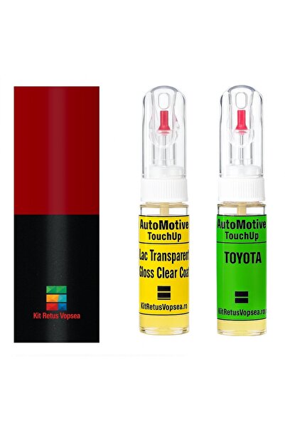 YLKRS AUTOMOTIVE Touch-up paint retouch kit Toyota Yaris TOY2KU (Comb. of 3P0...