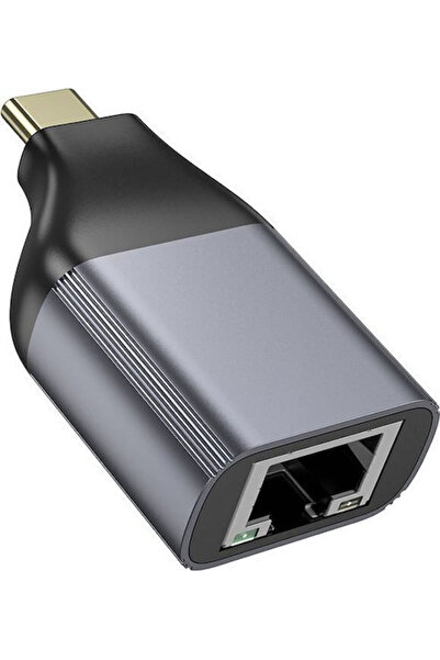 Lamtech Μετατροπέας USB-C αρσενικό σε Ethernet θηλυκό 1 τεμάχιο LAM980527