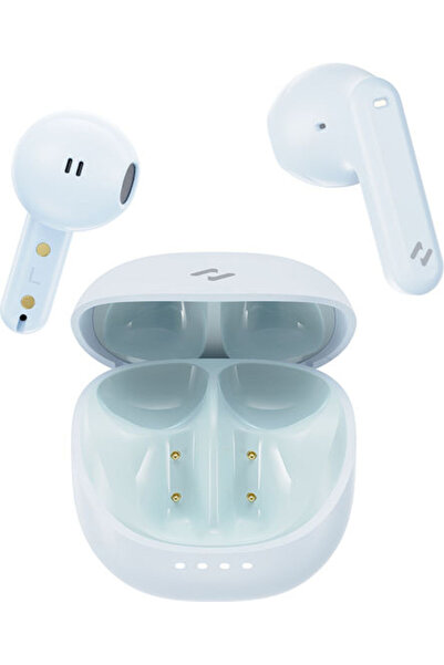 Havit TW931 Ακουστικά Bluetooth Handsfree με Θήκη Φόρτισης Μπλε