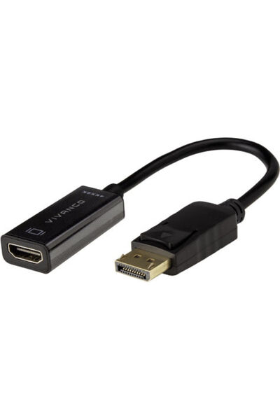 Vivanco Μετατροπέας DisplayPort αρσενικό σε HDMI θηλυκό 1 τεμάχιο