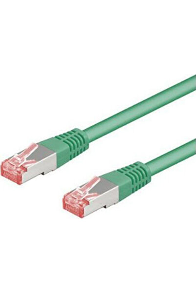 goobay Καλώδιο S/FTP Cat.6 Gigabit Ethernet 10μ Πράσινο Κωδικός: 95484