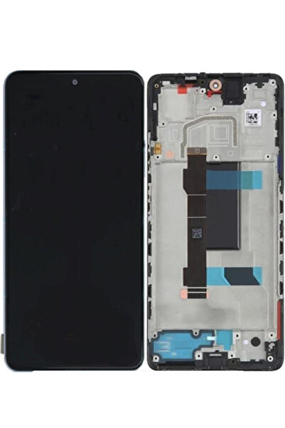 Xiaomi Πακέτο Σέρβις Οθόνης με Μηχανισμό Αφής και Πλαίσιο για Poco X5 Pro (Μα...
