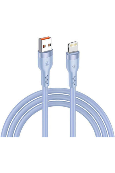 Other T-Phox Καλώδιο USB-A σε Lightning 120W Μπλε 1.2μ