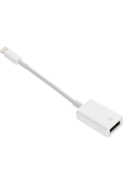 OEM Μετατροπέας Lightning αρσενικό σε USB-A θηλυκό Λευκό 1 τεμάχιο 5903396086724