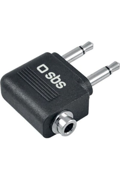 SBS Μετατροπέας 3.5mm 2x αρσενικό σε 3.5mm θηλυκό 1 τεμάχιο TEADAPTJACKAIR
