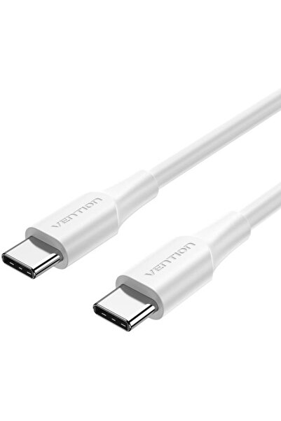 Vention Καλώδιο USB 2.0 USB-C Αρσενικό σε USB-C 60W Λευκό 0,5μ