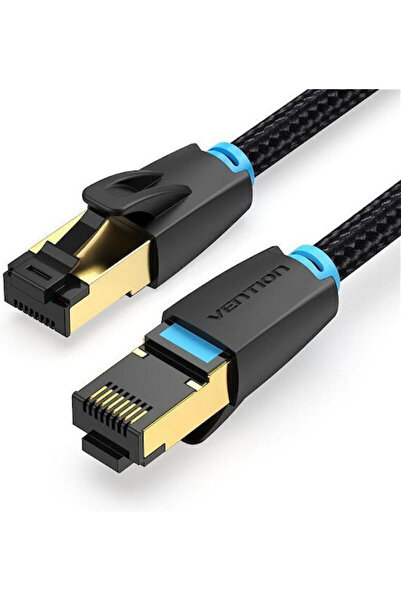 Vention Καλώδιο Ethernet S/FTP Κατηγορίας 8 0,5μ Μαύρο Κωδικός: IKGBD