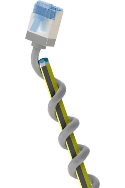 Other Γουέντρονικ U/FTP (STP) Καλώδιο Ethernet Κατηγορίας 6α 7,5μ Γκρι