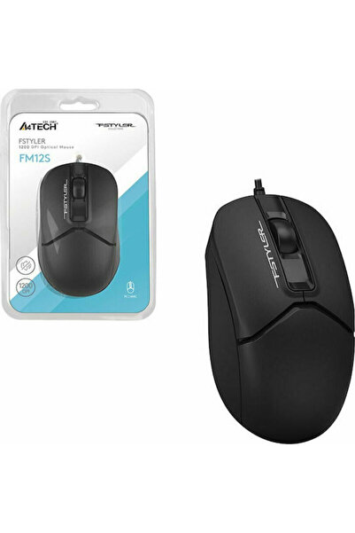 A4 Tech A4Tech Fstyler FM12S Ενσύρματο Ποντίκι Μαύρο