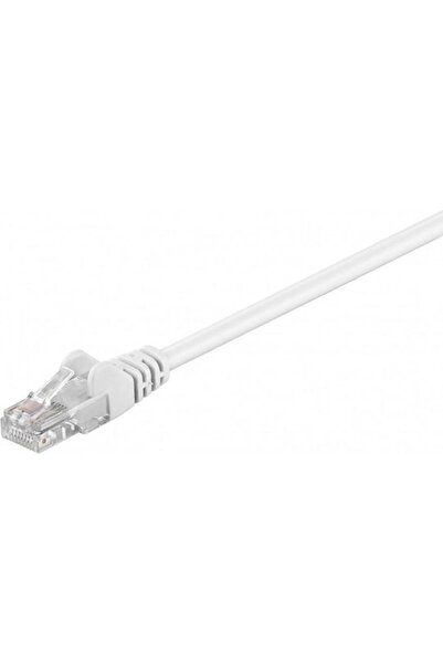 goobay Καλώδιο Ethernet U/UTP Cat.5e (Gigabit) 2μ Λευκό Κωδικός: 68504