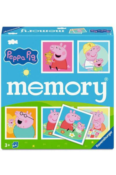 RAVENSBURGER Επιτραπέζιο Παιχνίδι Memory Peppa Pig για 1+ Παίκτες 3+ Ετών 250...