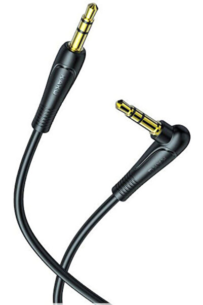 KAL Ηλεκτρονικά Καλώδιο Jack 3.5mm Αρσενικό 3.5mm - Αρσενικό 3.5mm Μαύρο 1μ K...